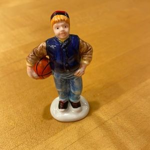 Basketball figurine from Department 56
